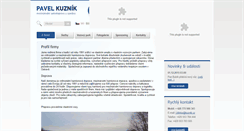 Desktop Screenshot of kuznik.cz